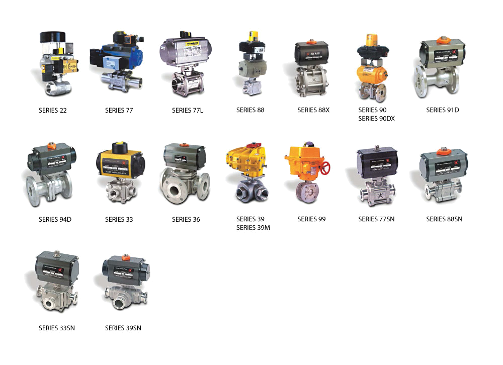 Seal All Fluid distributes valves manufactured by Mars Valve Co. Ltd.